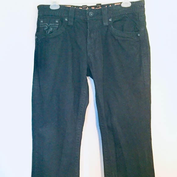 Rock Revival | Slim Straight Leg Jeans (34) - Picture 2 of 8